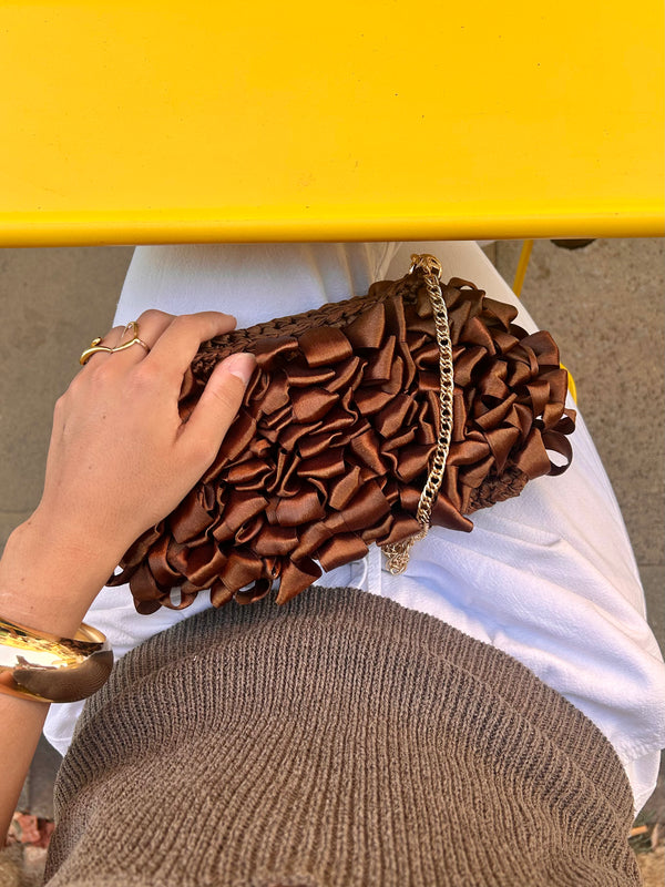 Old Fashioned bag - marrón