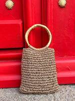 Bellini bag Rafia - marrón