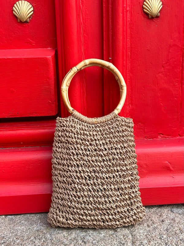 Bellini bag Rafia - marrón