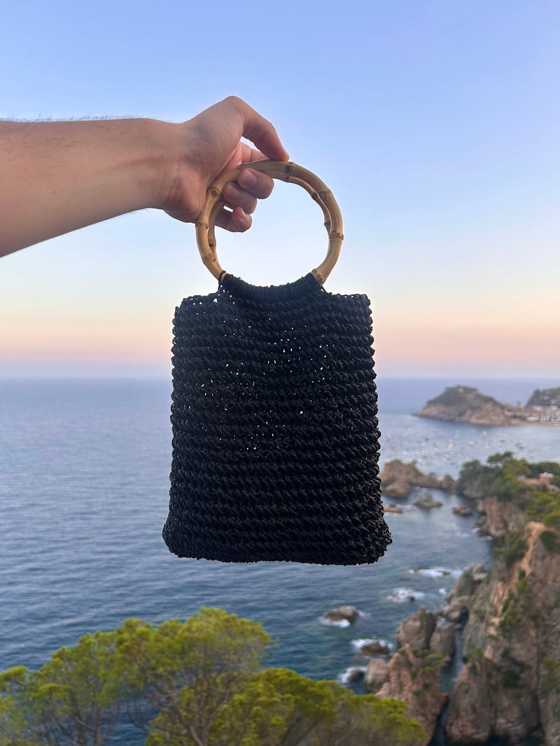 Bellini bag Rafia - negro